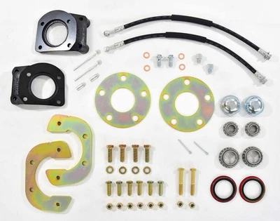 1967 1968 1969 1970 Ford Mustang freno de disco delantero conversión kit piezas duras nuevo Foto 1 de 4