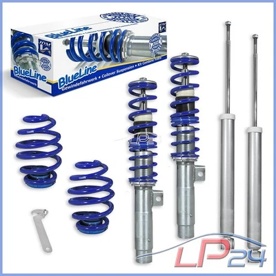 JOM BLUELINE AMORTISSEURS COMBINES FILETES AVANT + ARRIERE POUR BMW SÉRIE E46 - Photo 1/2