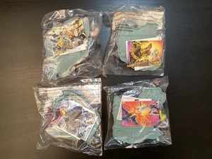 X-Men Hardees 1995 Set Completo di 4 Giocattoli Pasto Bambini Marvel Vintage Nuovi/Sigillati - Foto 1 di 14