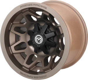 Moose Racing 0230-1180 416 Wheel 14x8 - 4/136 - 4+4 Bronze - Bild 1 von 1