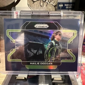 2022 Panini Prizm - Horizontal Hailie Deegan #91 Blue Prizm - Picture 1 of 2