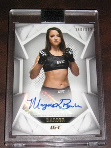 2020 Topps UFC Striking Signatures Autograph Maycee Barber #/312 - Picture 1 of 2