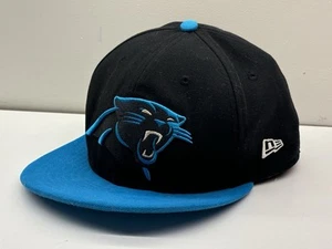Carolina Panthers New Era NFL 9FIFTY Gorra Snapback Negra SnapBack 7 1/8 - Imagen 1 de 10