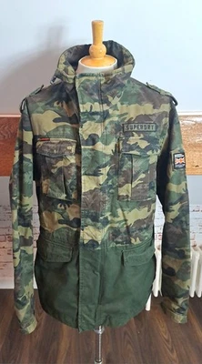 CHAQUETA SUPERDRY ROOKIE EDITION TALLA XXX GRANDE EDICIÓN MILITAR MUY BUEN ESTADO Foto 1 de 4