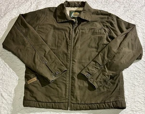 Cableas/Carhartt Style Detroit Jacket Mos Green Size Large Tall Y2K 1990s 2000s - Picture 1 of 21