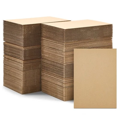200 Pack 5x7 Corrugated Cardboard Sheets for Mailers, Inserts for Shipping, 2mm - Image 1 of 4