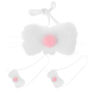 3 Stück Häschen Nase Dekoration Plüsch Stoff Hase Kaninchen Kostüm Cosplay Requisiten - Bild 1 von 12