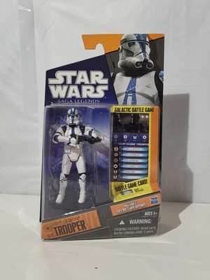 STAR WARS -Saga Legends 501st Legion Trooper SL19 Juego Galáctico Figura de Acción ¡NUEVO! Foto 1 de 4
