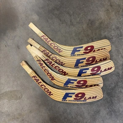 Vintage Falcon Right Hand Pro Hockey Stick Replacement Blade F9 Lam FXA x5 - Image 1 of 4