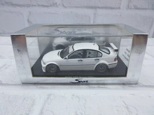 Spark 1/43 BMW 320i Super Production 2000 White Diecast Model Car - Picture 1 of 3