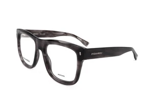Occhiali da Vista Dsquared2 D2 0114 I64 HORN GREY 53/21/145 Uomo - Imagen 1 de 4