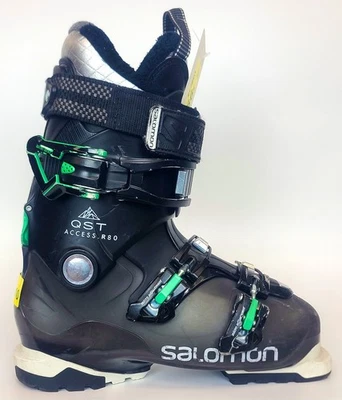 Botas de esquí Salomon QST Access R80 negras usadas $500 para hombre la mayoría de las tallas Foto 1 de 4