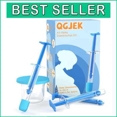Comfortable & Efficient Sterile Insemination Kit for Home Use – 3 Applicators - Image 1 of 4
