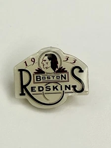 Boston Redskins Logo Pin NFL Commemorative Football Willabee & Ward Vintage - Picture 1 of 6