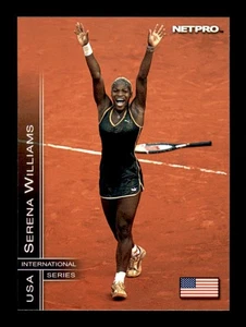 2003 Netpro International Series #2 Serena Williams Rookie RC - Picture 1 of 2