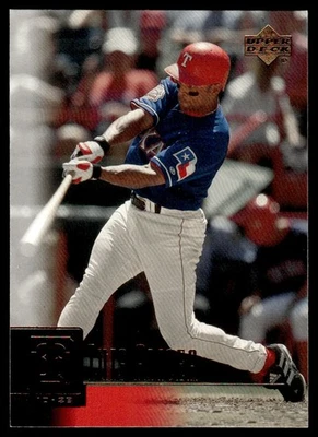 2001 Upper Deck Luis Alicea Texas Rangers #100 - Image 1 of 2