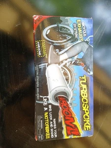Turbospoke Bicycle Exhaust System NEW NIB Ride Bike Roar Kids Game Outdoor Sound - Picture 1 of 6