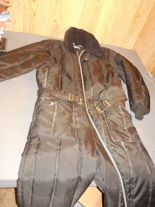 DD6 VTG SEARS WORK LEISURE Snowsuit MENS Large Snowmobile Snow Coveralls - Picture 1 of 8