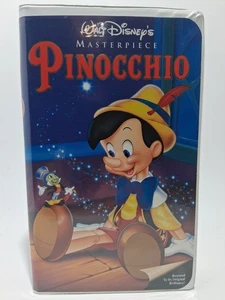 Vantage Pinocchio VHS Walt Disney’s Masterpiece Rare 239 Videotape Clam Shell - Bild 1 von 3