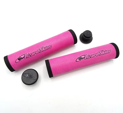 Lizard Skins DSP Durasoft Polymer Mountain Bike Grips 130x32.3mm Pink GN-490A-E7 - Image 1 of 2