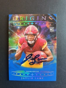 Jaylin Lane Washington Commanders Orgins Rookie Card signed Autogramm /99 - Bild 1 von 1