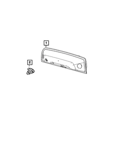 Genuine Mopar Cargo Lamp 68614663AA - Picture 1 of 4