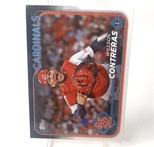 Willson Contreras 2024 Topps Series 1 #296 St Louis Cardinals Baseball Card - Picture 1 of 4