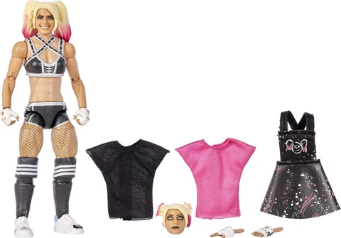 WWE Ultimate Edition Alexa Bliss Action Figure, 6-inch Collectible with Inter Cover