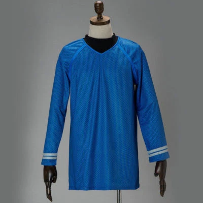 Insignia de uniforme del equipo de la Flota Estelar camisa azul Spock Into Darkness Foto 1 de 4