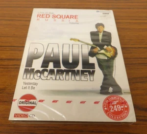 Paul Mccartney VCD - Live AT The Red Square Russia Video Cd * NEW & SEALED *RARE - Picture 1 of 8