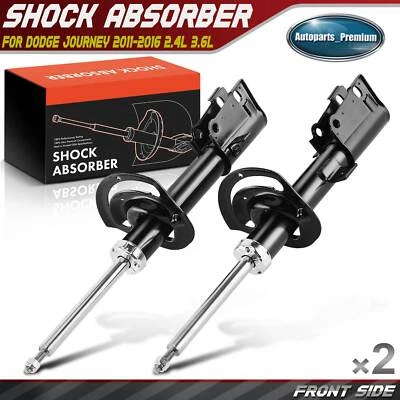 2x Amortiguador delantero derecho y derecho para Dodge Journey 2011 2012 2013 2014 2015 2016 Foto 1 de 4