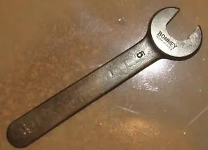Vintage Bonney #5 Open End Wrench - Bild 1 von 2