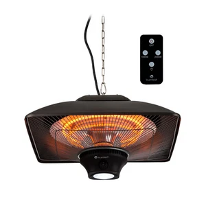 Infrarot Terrassen Decken Heizstrahler 2000W Wärmestrahler LED Beleuchtung Lampe - Bild 1 von 8