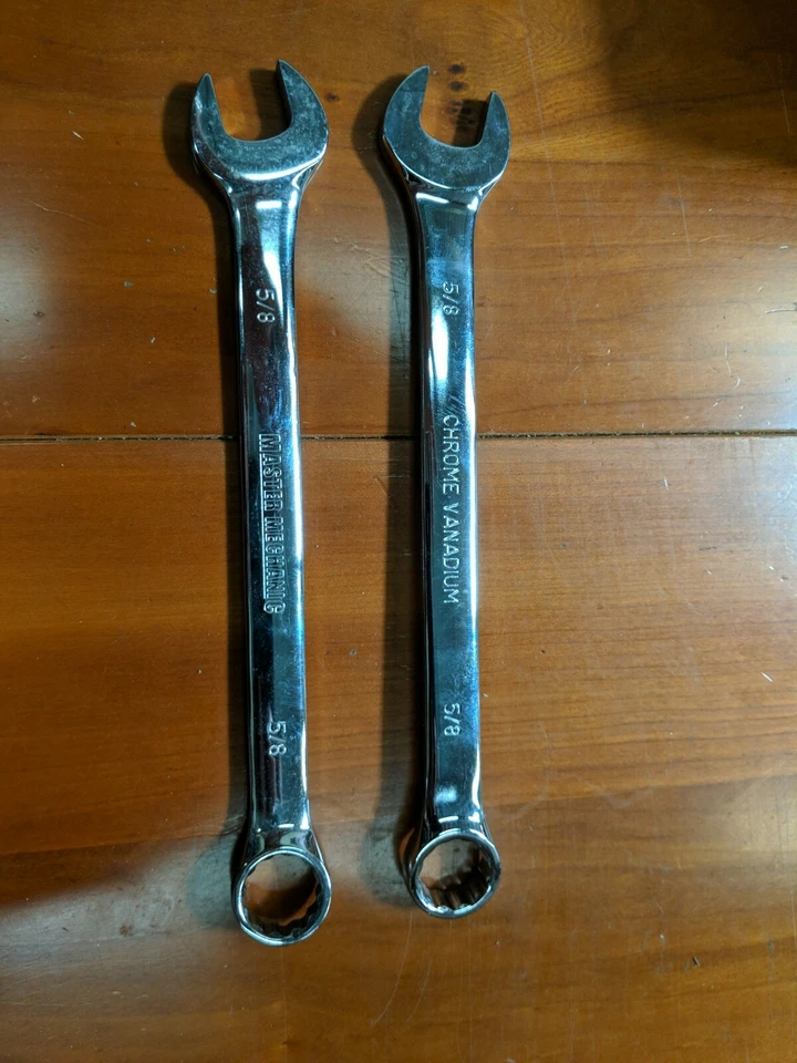 Combinación de llaves Master Mechanic 5/8" SAE CANTIDAD 2 Foto 1 de 1