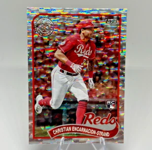 Christian Encarnación-Strand 2024 Topps Silver Crackle Foil RC #89B-65 - Imagen 1 de 3
