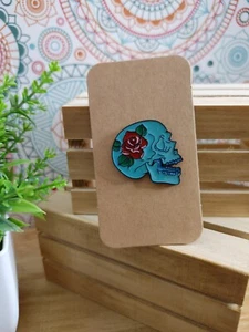 Brooch Enamel Pin PUNK SOUL SKULL GHOST MUMMY Lapel Collar Corsage Jewelry Gift - Picture 1 of 1