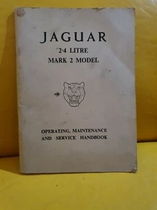 Jaguar Mk2 2.4 Operating, Maintenance And Service Handbook Extremly Rare - Picture 1 of 7