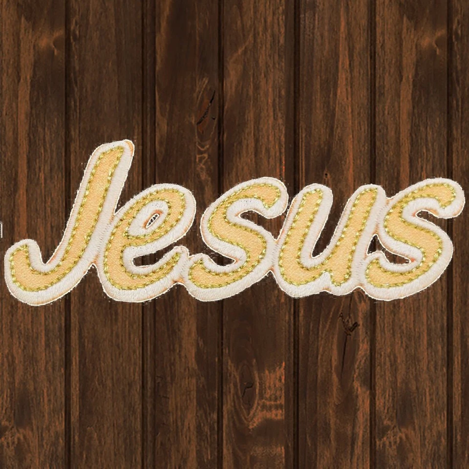Jesus Embroidered Patch — Iron On - Image 1 of 1