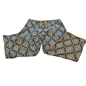Vera Bradley Corduroy Pajama PJ Lounge Pants Cambridge Green Cotton Women's XL - Picture 1 of 12