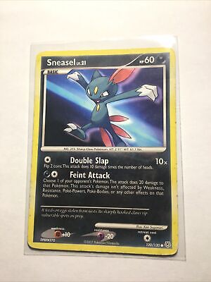 SNEASEL - 100/130 - Diamond And Pearl - Pokemon Card - PL