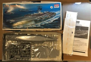 ACADEMY 1439 - USS NIMITZ NUCLEAR CARRIER - 1/800 PLASTIC KIT (SCATOLA ROVINATA) - Picture 1 of 1