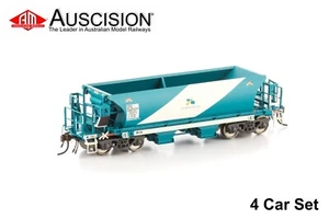Auscision (NBH-4)Rail Services Australia Teal/White - RSA MK2 Logos - 4 Car Pack - Picture 1 of 1