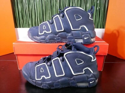 Nike Air More Uptempo GS Obsidian Blue 415082-401 Mens Size 5/ Womens Size 6.5 - Image 1 of 4