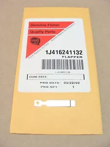 NEW genuine Fisher 1J416241132 flapper for 2502 positioner MANY available - Picture 1 of 4
