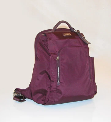 Mochila TUMI Voyageur Peak 15,5" náilon balístico com acabamento em couro – 73211 CNT - Imagem 1 de 4