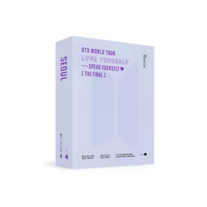 BTS WORLD TOUR LOVE YOURSELF: PARLA TE STESSO IL DVD FINALE + libro fotografico + ecc - Foto 1 di 4