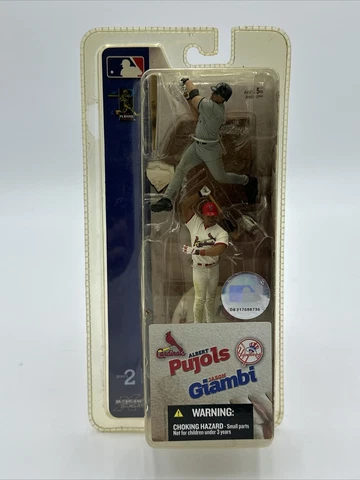 McFarlane MLB Sportspicks Series 2 Cardinals Pujols Yankees Giambi Action Figure Cover