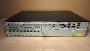 CISCO 2911/K9 2911 Integrated Services Gigabit Router INCL 1X VWIC2-1MFT-TE/E1 - Bild 1 von 4