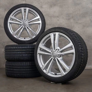 Llantas Audi A3 S3 18 pulgadas 8V Sportback llantas de verano 8V0601025BL plata - Imagen 1 de 5