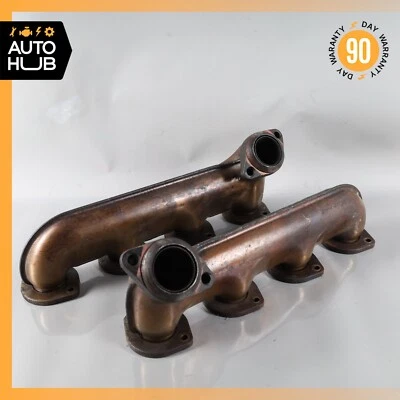 03-06 Juego de 2 colectores de escape derecho e izquierdo mercedes r230 sl500 clk500 oem Foto 1 de 4